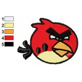 Angry Birds Embroidery Design 002